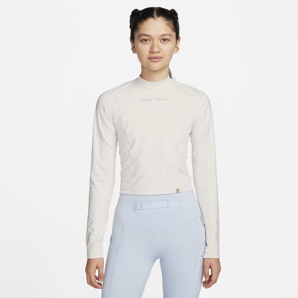 Nike Trail Cropped Run Dri-FIT Long Sleeve Top NWT